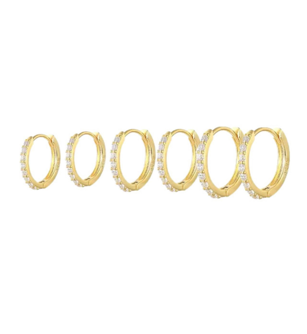 Set 6 orecchini