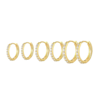 Set 6 orecchini
