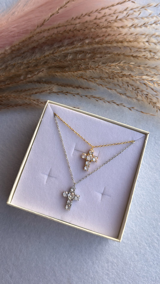 Collana croce new
