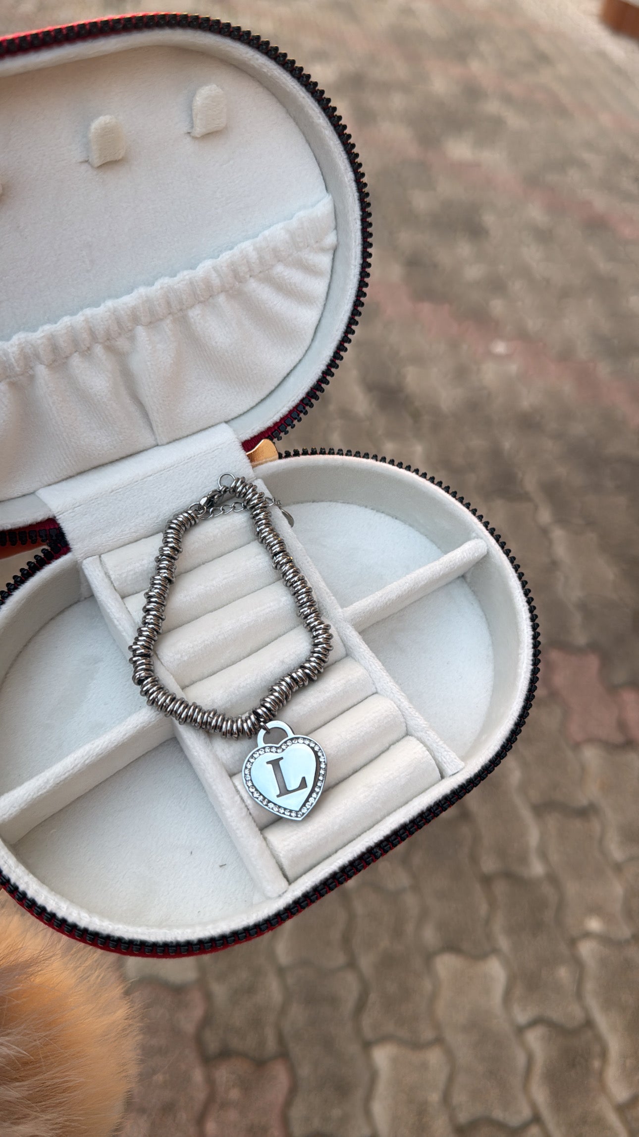 Bracciale lettera del cuore