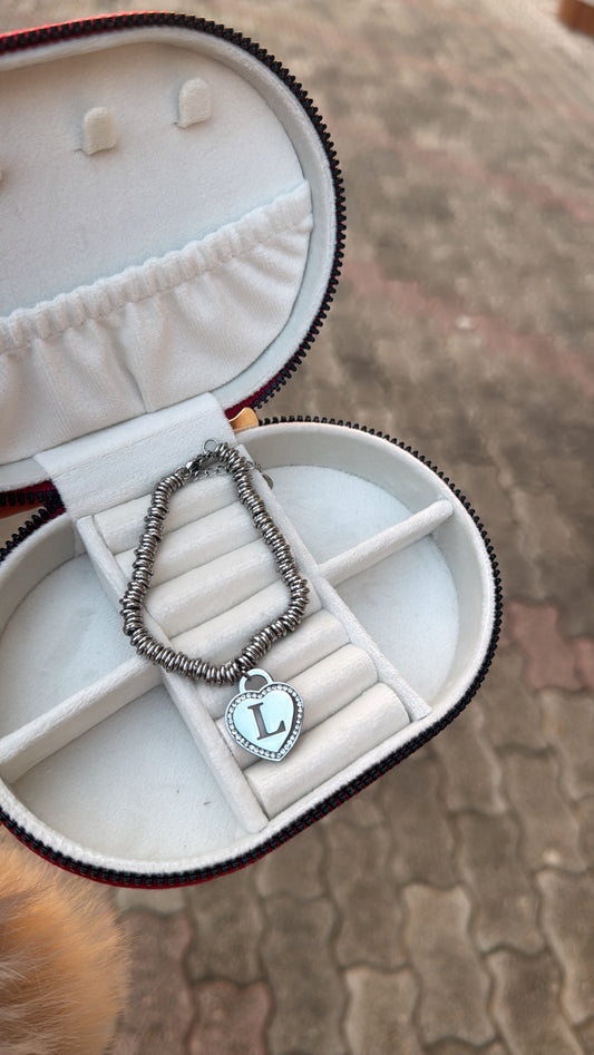Bracciale lettera del cuore