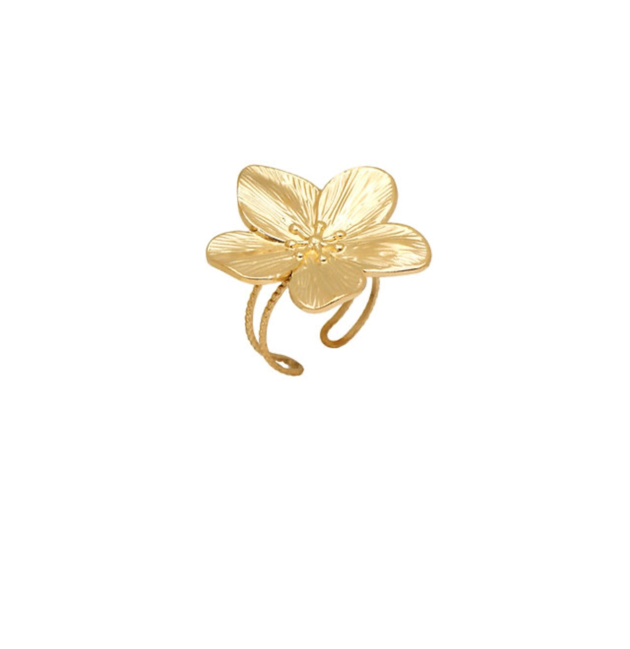 Anello flower 1