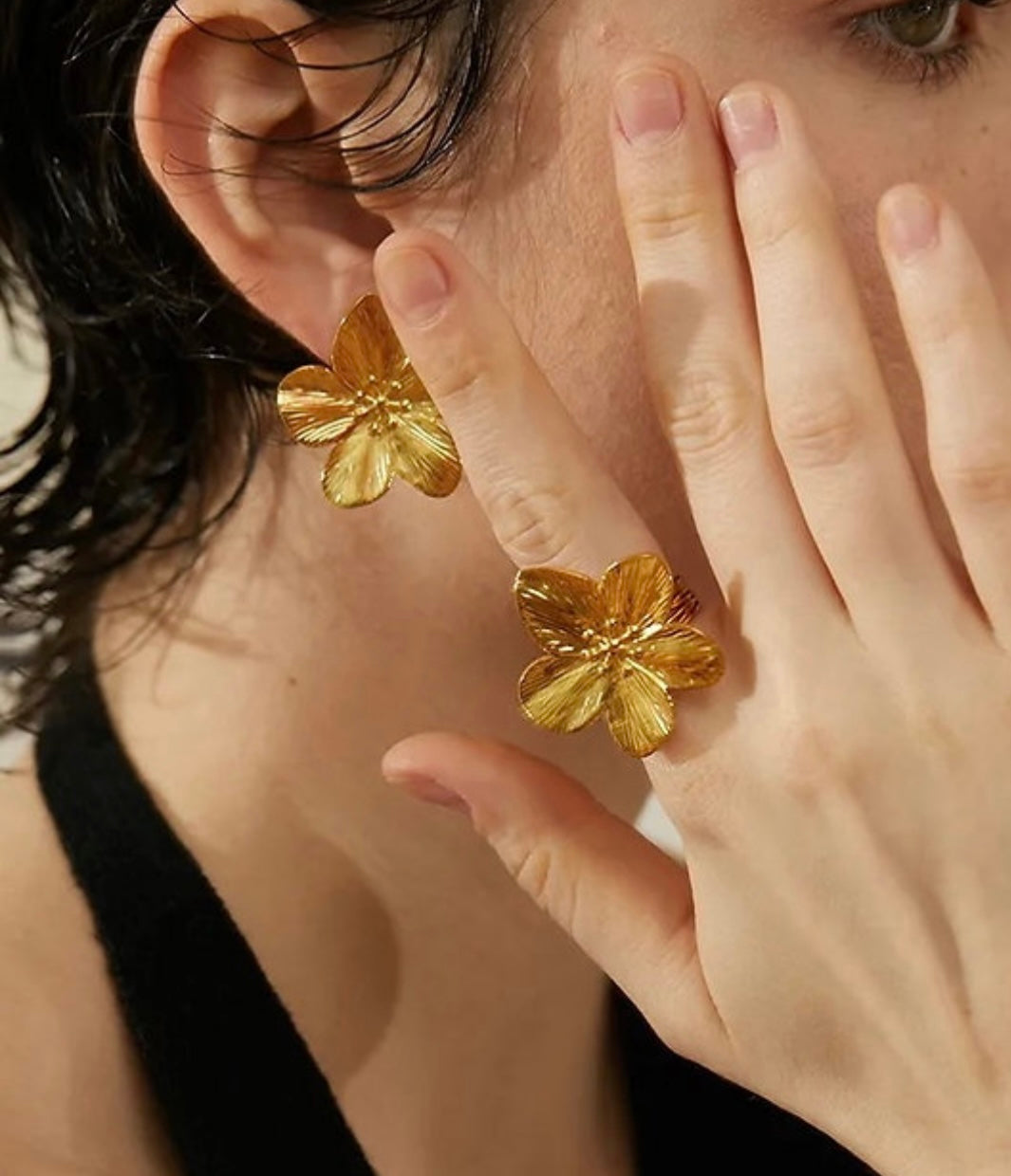 Anello flower 1