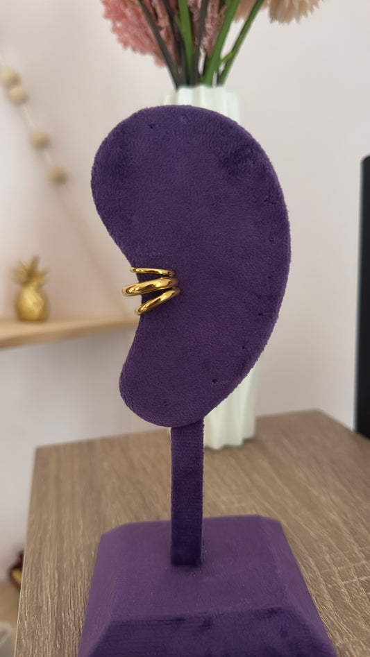 Ear cuff tris