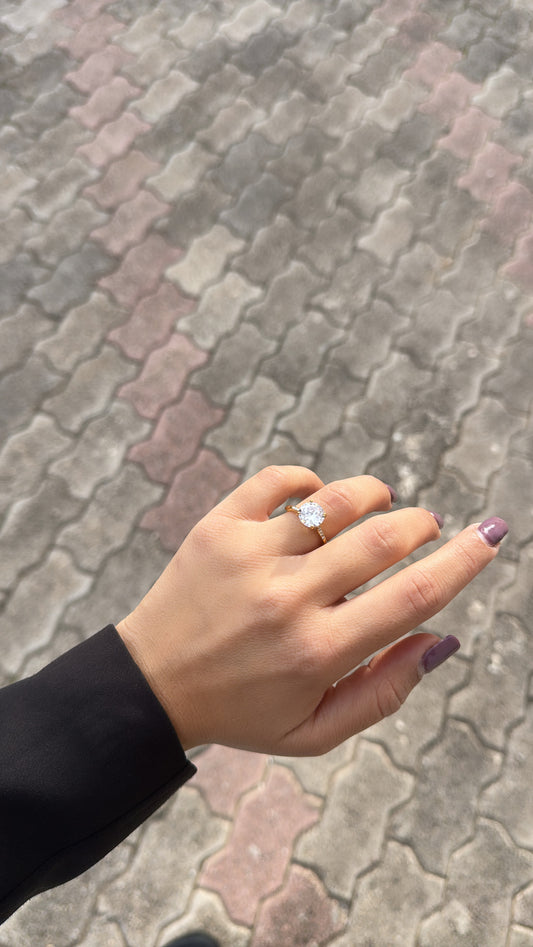 Anello diamante