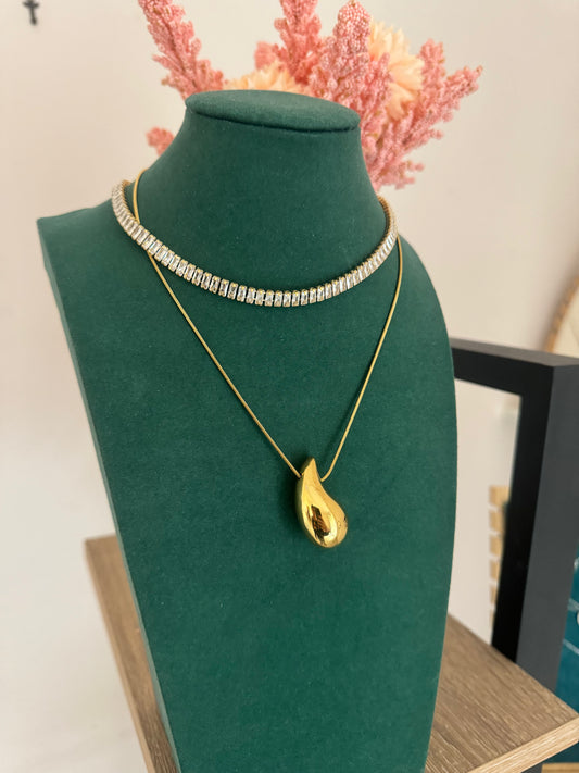 Collana baguette