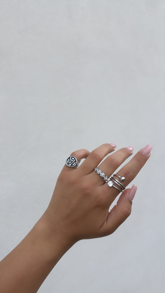 Anello corna da mignolo