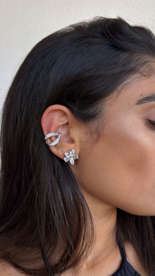 Ear cuff incrocio