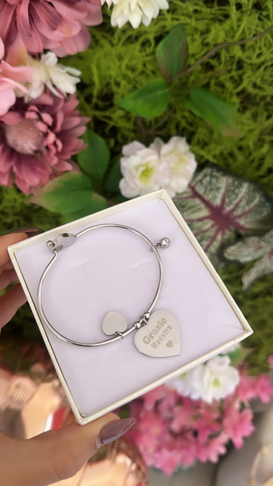 Bracciale GRAZIE MAESTRA