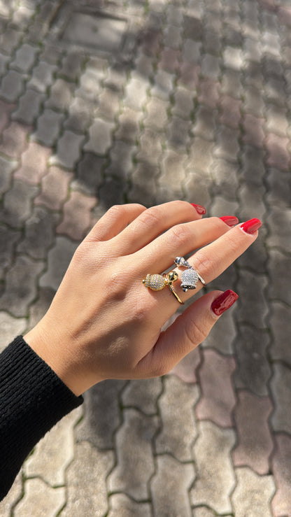 Anello campana + confezione regalo natalizia