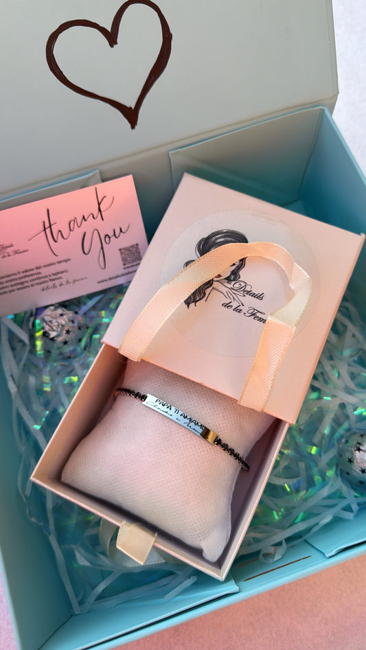 Bracciale tennis da personalizzare