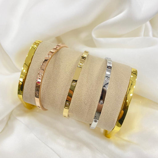 Bracciale lux con brillantini