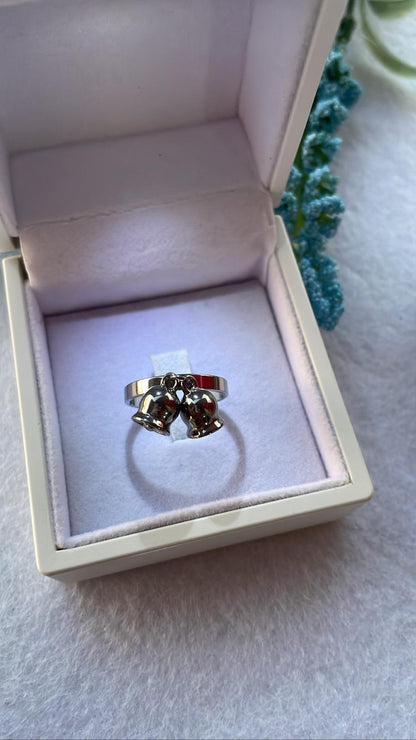 Anello doppia campana