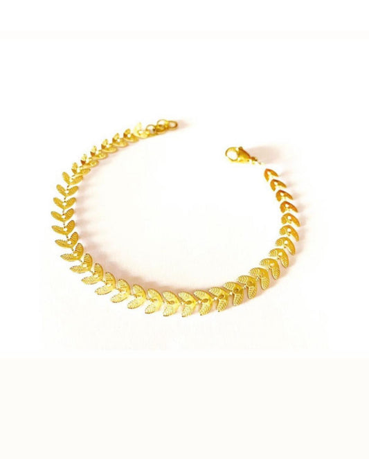 Bracciale foglia