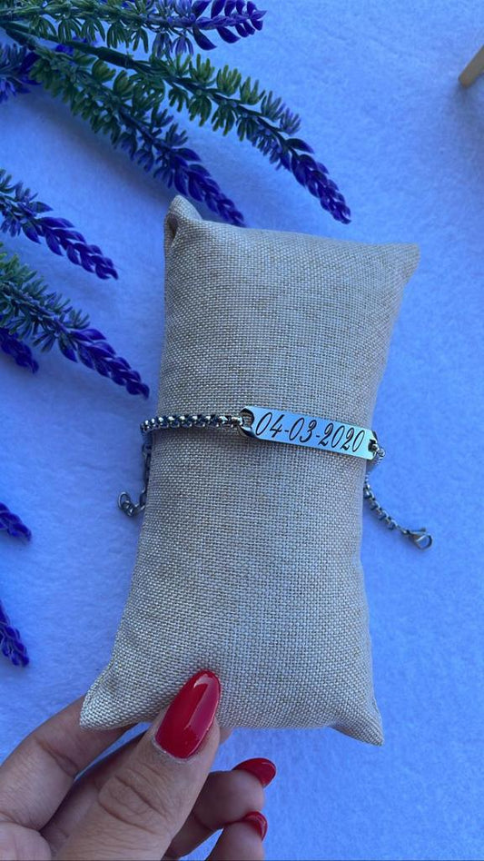 Bracciale cross da incidere