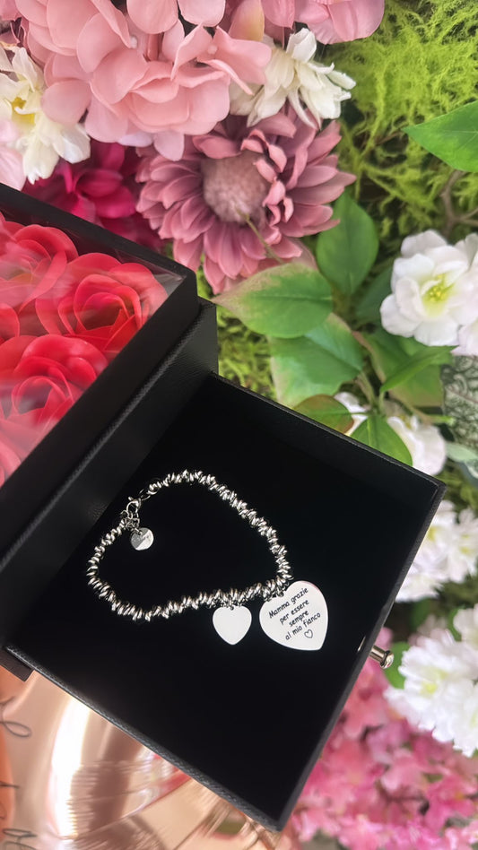 Bracciale: Mamma grazie per essere sempre al mio fianco
