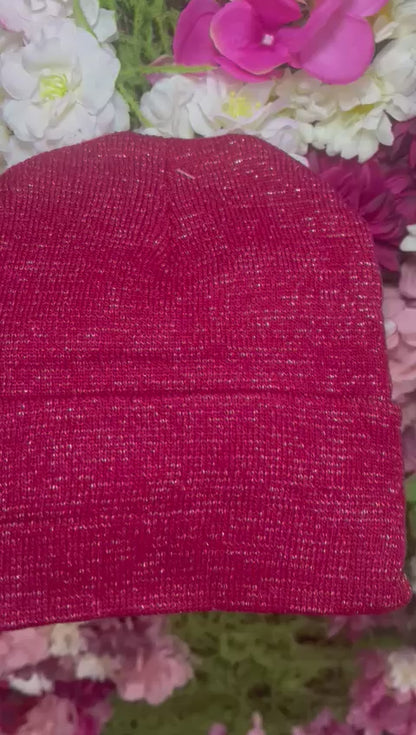 Cappello con brillantini