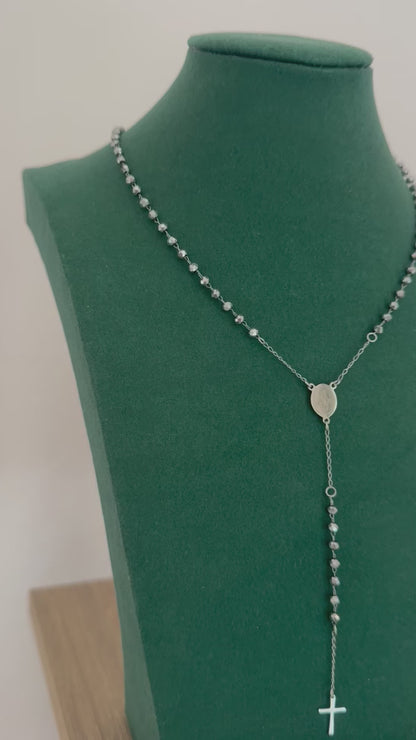 Collana Rosario perlata