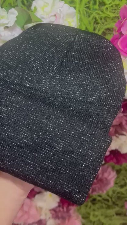 Cappello con brillantini