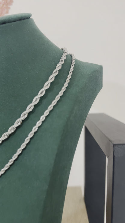 Collana fune girocollo