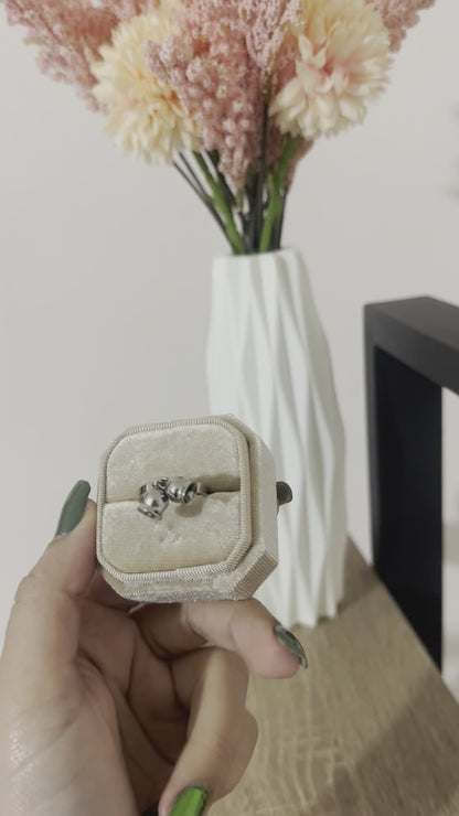Anello doppia campana