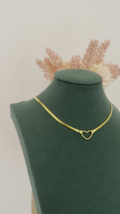 Collana plat snake
